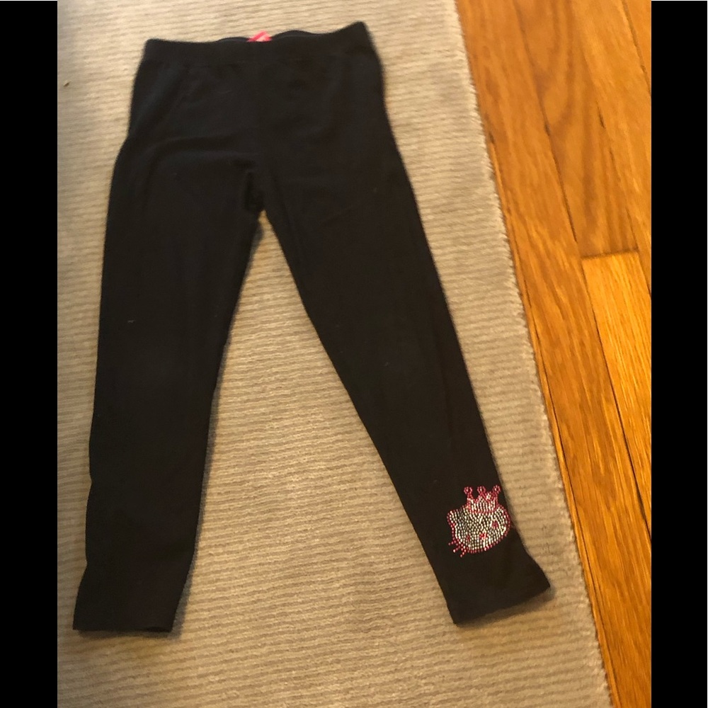 Hello Kitty black bedazzled leggings